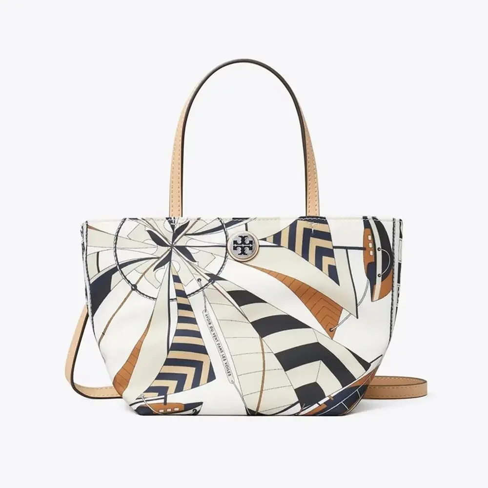 NEW‼️Tory Burch Nylon Printed Mini Tote 180304